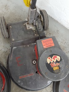 Thumbnail image of 3x Victor Europa 450 Super High Speed Floor Scrubber Polisher