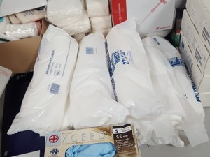Thumbnail image of Job Lot Medical Equipment First Aid Kits, Sarstedt Needles, Bandages, Syringes,