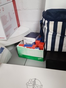 Thumbnail image of Job Lot Medical Equipment First Aid Kits, Sarstedt Needles, Bandages, Syringes,