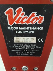 Thumbnail image of Victor Sprite 300 Cleaning and Polishing Floor Scrubber Machine