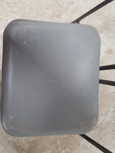 Thumbnail image of Set of 3 Lab / Bar Stools Plastic Black Frame