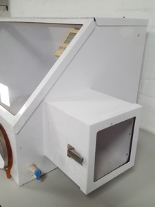Thumbnail image of Laboratory Glove Box Enclosure 113cms l x 64cms w x 52 h Lab