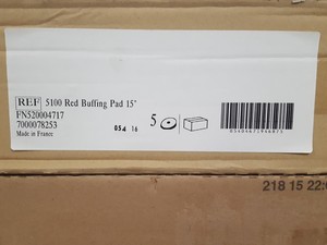 Thumbnail image of 3x Boxes of 5100 Red Buffing Pad 15" Floor Scrubber (5 Pads Each)