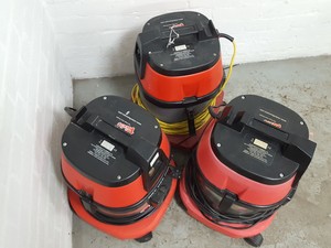 Thumbnail image of 3x Victor D9 High Performance Vacuum Cleaners