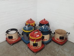 Thumbnail image of 5x Victor D9A Vac Tub Vacuum Cleaner With 2x Bases Spares & Repairs