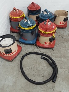 Thumbnail image of 5x Victor D9A Vac Tub Vacuum Cleaner With 2x Bases Spares & Repairs