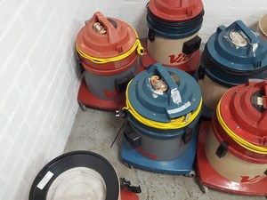 Thumbnail image of 5x Victor D9A Vac Tub Vacuum Cleaner With 2x Bases Spares & Repairs