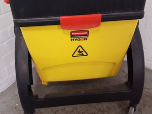 Thumbnail image of Rubbermaid HYGEN Microfiber Bucket & Wringer With Mats