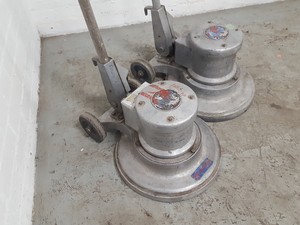 Thumbnail image of 2x Victor Floor Scrubber Buffer Polisher Machines