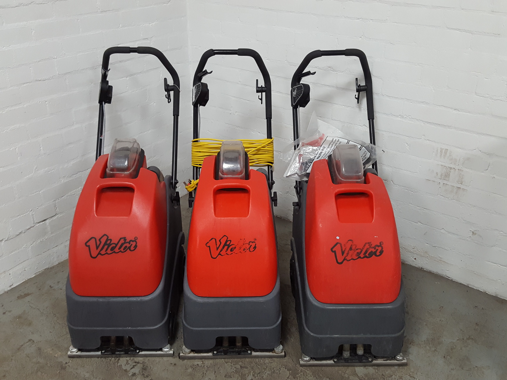 Image of 3x Victor SX15 Carpet Cleaning Machine Scrubbers - Spares Repairs