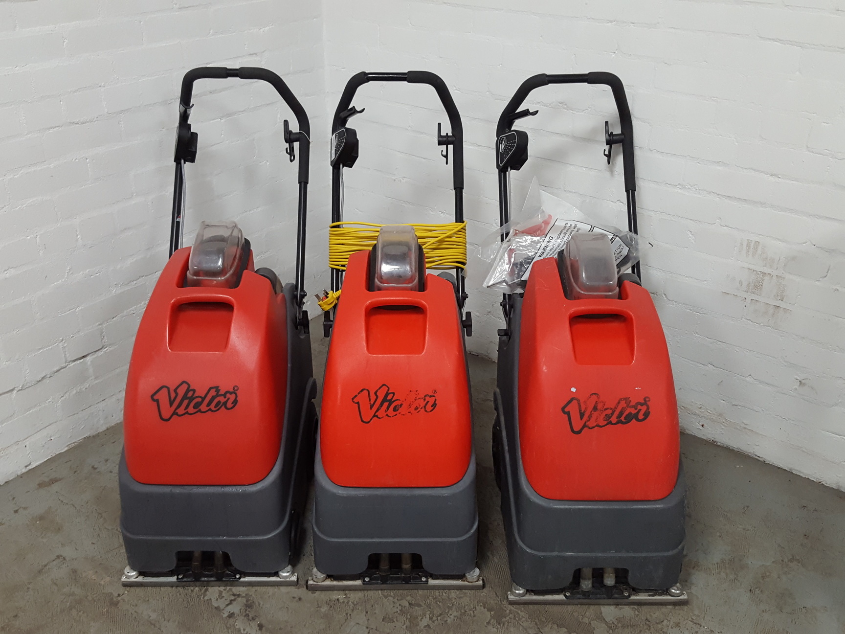 Image of 3x Victor SX15 Carpet Cleaning Machine Scrubbers - Spares Repairs