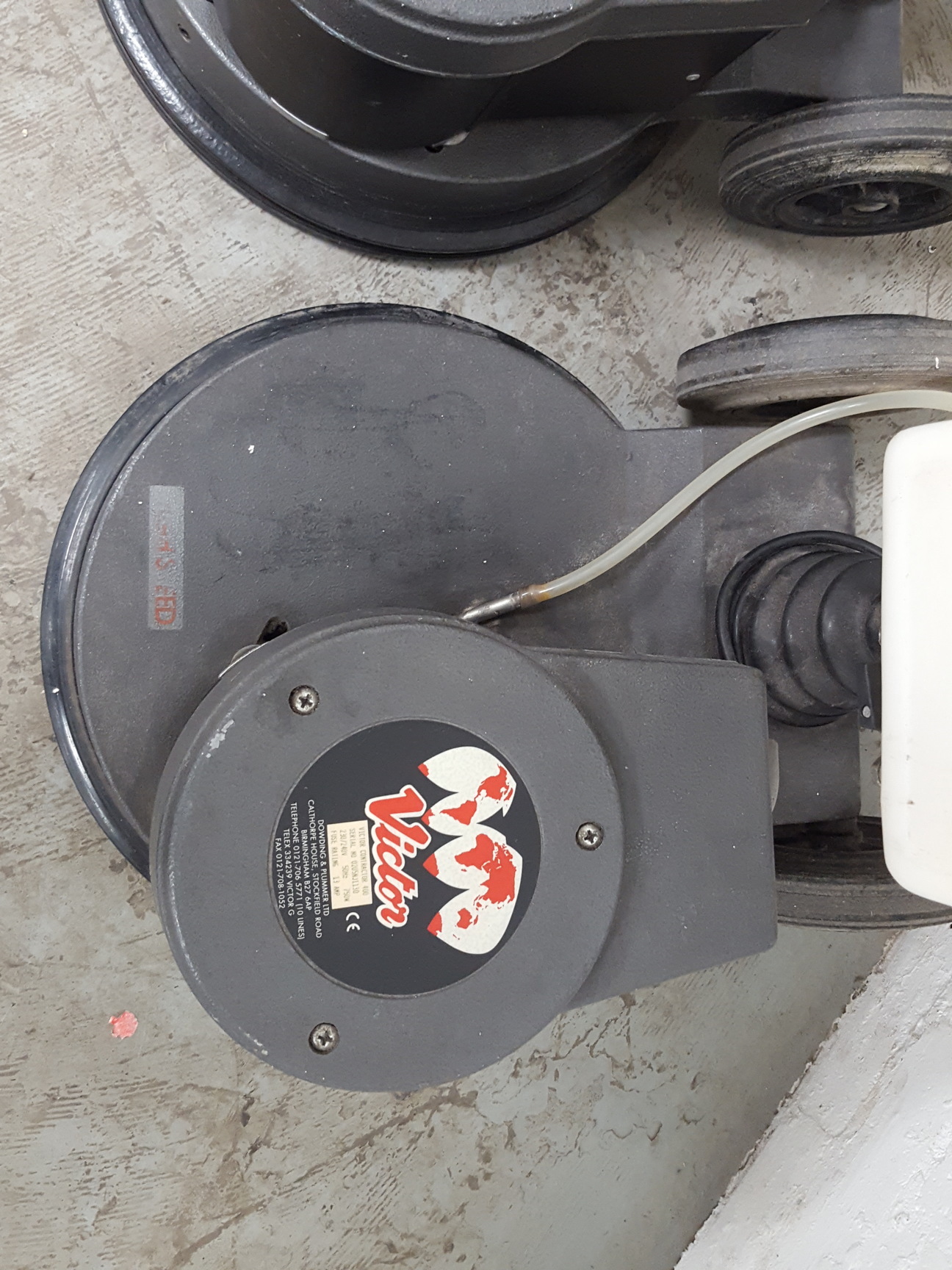 Image of 2x Victor Contractor 400 Floor Cleaners Scrubber Polisher 