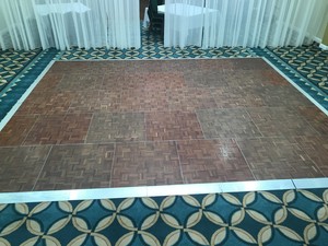 Thumbnail image of Portable Floormakers Ltd. 15ft x 15ft Florlok Portable Dance Floor (Brazilian Ch