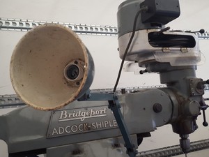 Thumbnail image of Bridgeport Milling Machine Mill Engineering + Versatool Cabinet + Accessories