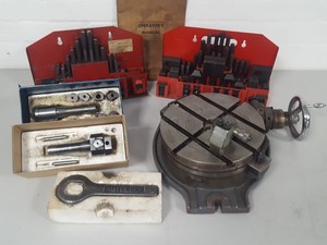 Thumbnail image of Bridgeport Milling Machine Mill Engineering + Versatool Cabinet + Accessories