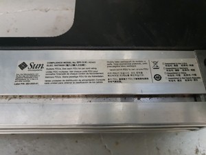 Thumbnail image of SUN Microsystems Computer Rack Cabinet with Power Supply and Anti-tilt Legs