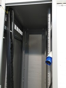 Thumbnail image of Computer Rack Cabinet with APC Power Supply