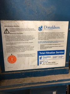 Thumbnail image of Donaldson Torit DCE-UMA253K7 Unimaster Dust Collector