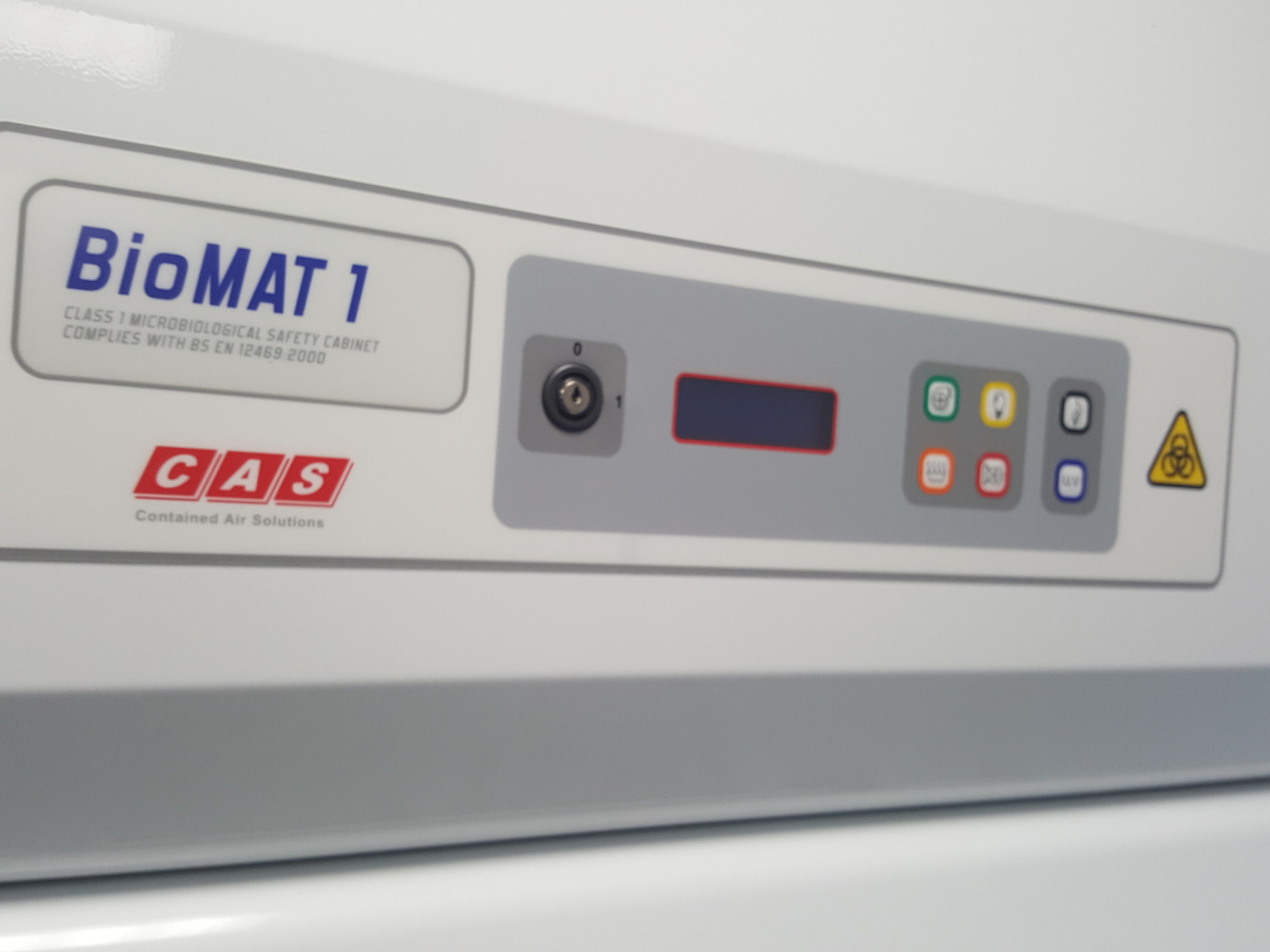 Image of CAS BioMat 1 Class 1 Microbiological Safety Cabinet Lab