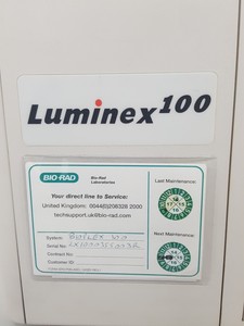 Thumbnail image of Bio-Rad Luminex 100 IS100 Bioplex System Lab