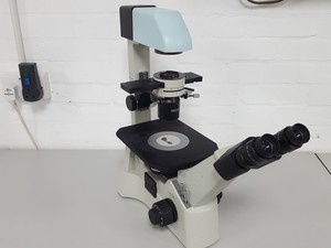 Thumbnail image of Motic AE30 Inverted Binocular Microscope + 4 Motic Objectives