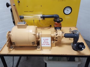 Thumbnail image of Plint & Partners Centrifugal Pump Test Set Rig TE. 47 Lab