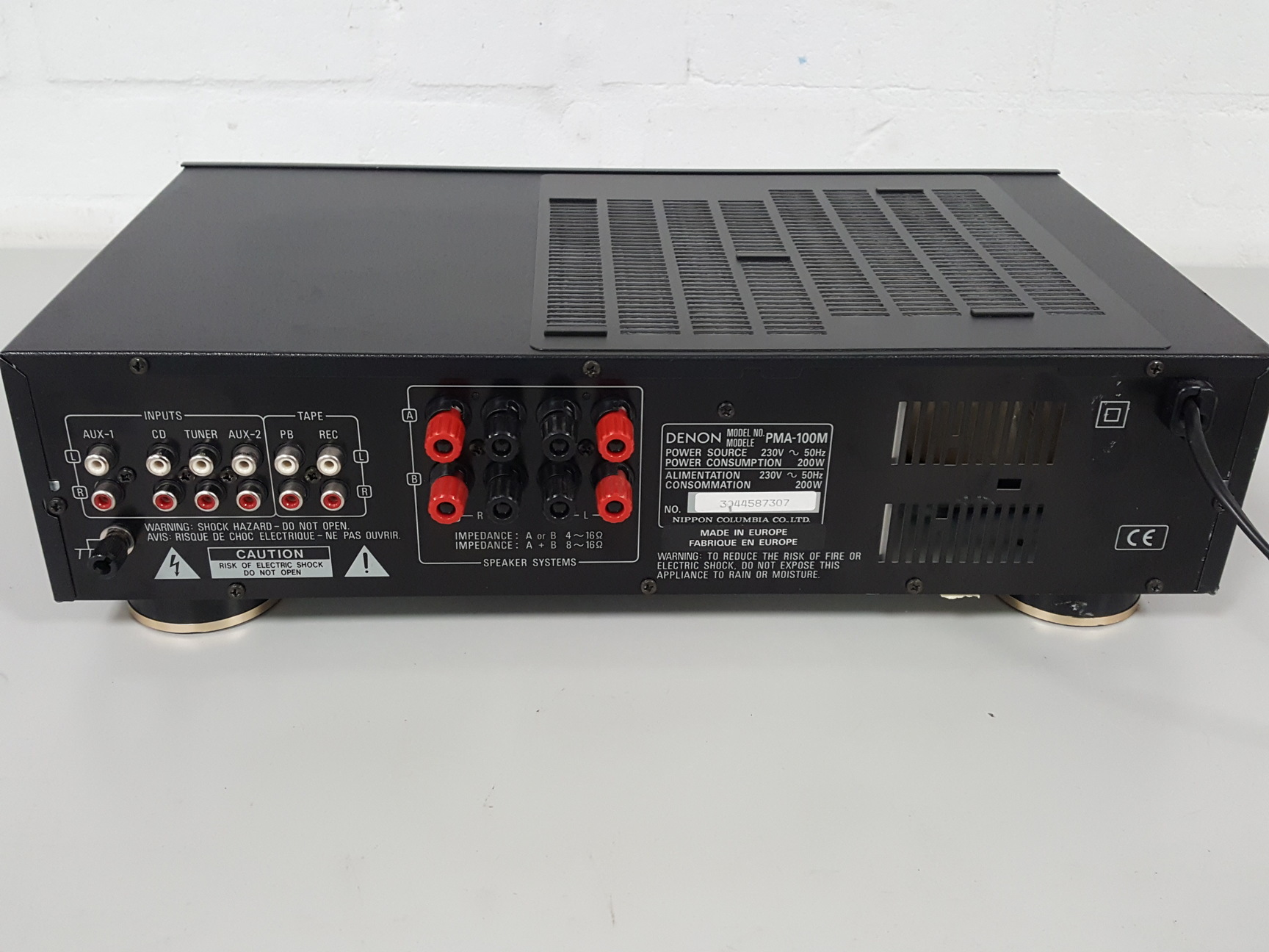 Denon Pma 100m Stereo Integrated Amplifier