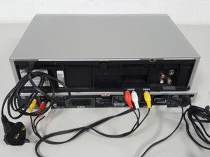 Thumbnail image of JVC HR-S5965 VHS Video Recorder With JVX XV-N33 DVD Super Player