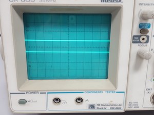 Thumbnail image of Metrix OX803B Analogue Oscilloscope Lab