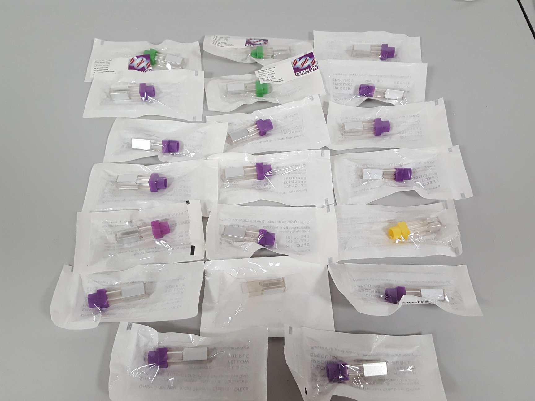 20x Bio-Rad Gene Pulser Cuvette 165-2088 Lab Equipment