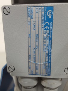 Thumbnail image of ABM F167744 Electric Motor 4EKF63CX-4 Lab