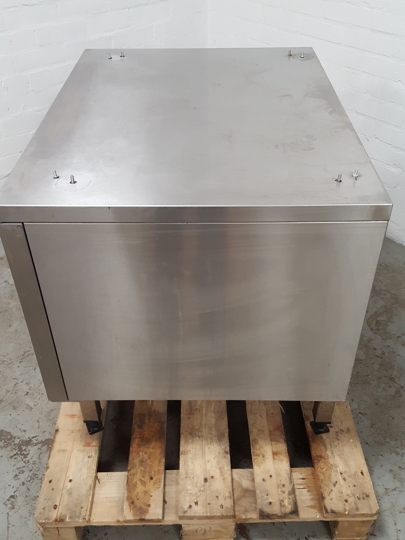 Image of Two Door Stainless Steel Cabinet / Cupboard Workbench