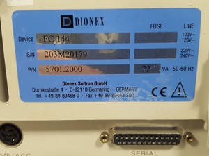 Thumbnail image of Dionex FC144 Foxy Jr. Lab Fraction Collector