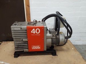 Thumbnail image of Edwards E2M40 High Vacuum Mechanical Pump Lab