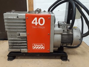 Thumbnail image of Edwards E2M40 High Vacuum Mechanical Pump Lab