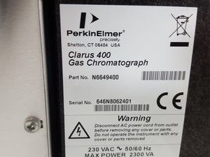 Thumbnail image of Perkin Elmer Clarus 400 Gas Chromatograph GC Lab
