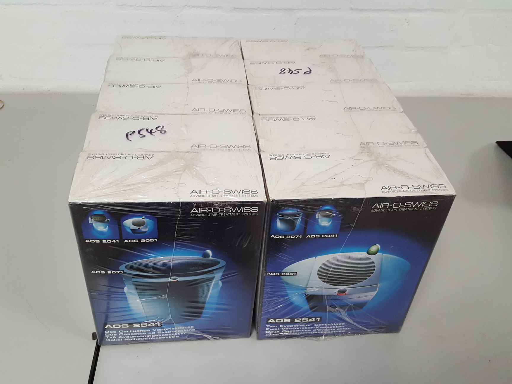 10x Air o Swiss AOS2541 Evaporator Cartridges (2 Cartridges Each)