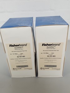 Thumbnail image of 2x Fisherbrand SureOne Micropoint Graduated Pipette Tips(960 each) 100-1000ul