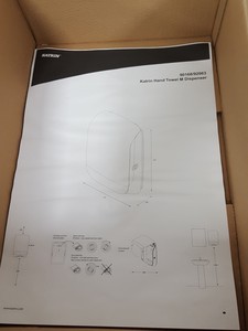 Thumbnail image of 2x Katrin 90168 Hand Towel M Dispenser - White