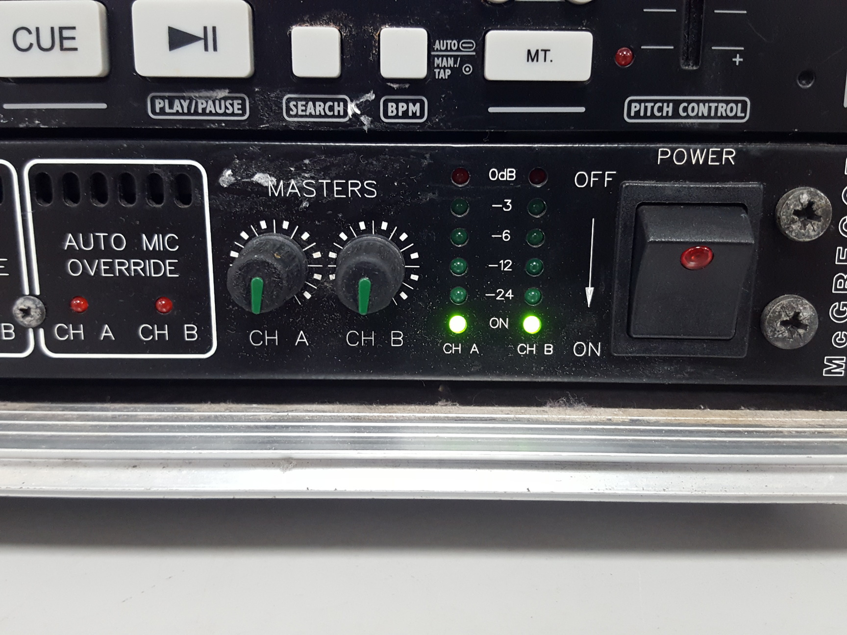 Image of IMG StageLine CD-196USB CD & MP3 Player + McGregor DA Series Mixer