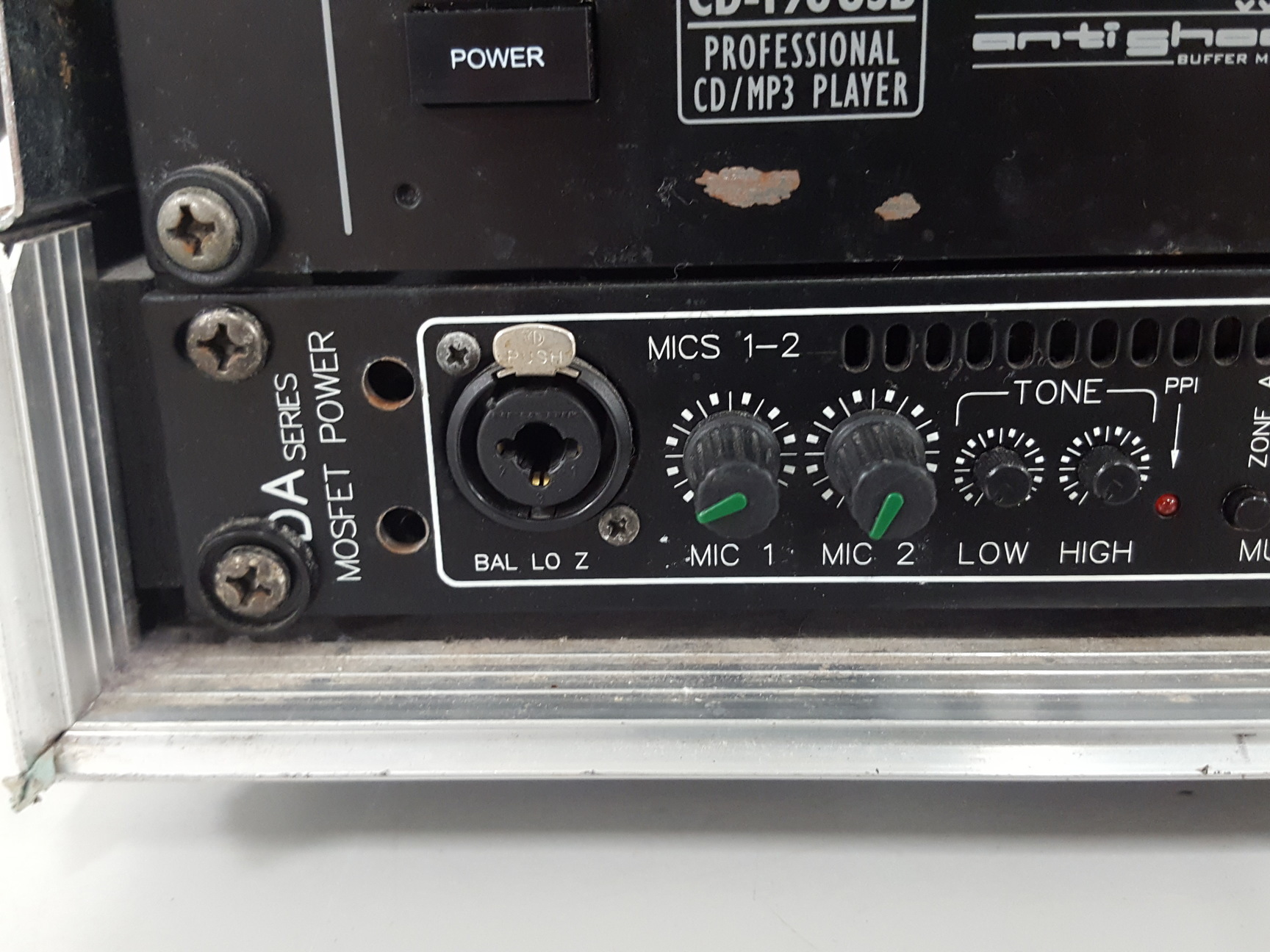 Image of IMG StageLine CD-196USB CD & MP3 Player + McGregor DA Series Mixer