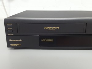 Thumbnail image of Panasonic NV-HD100B Video Cassette Recorder + Remote & Manual