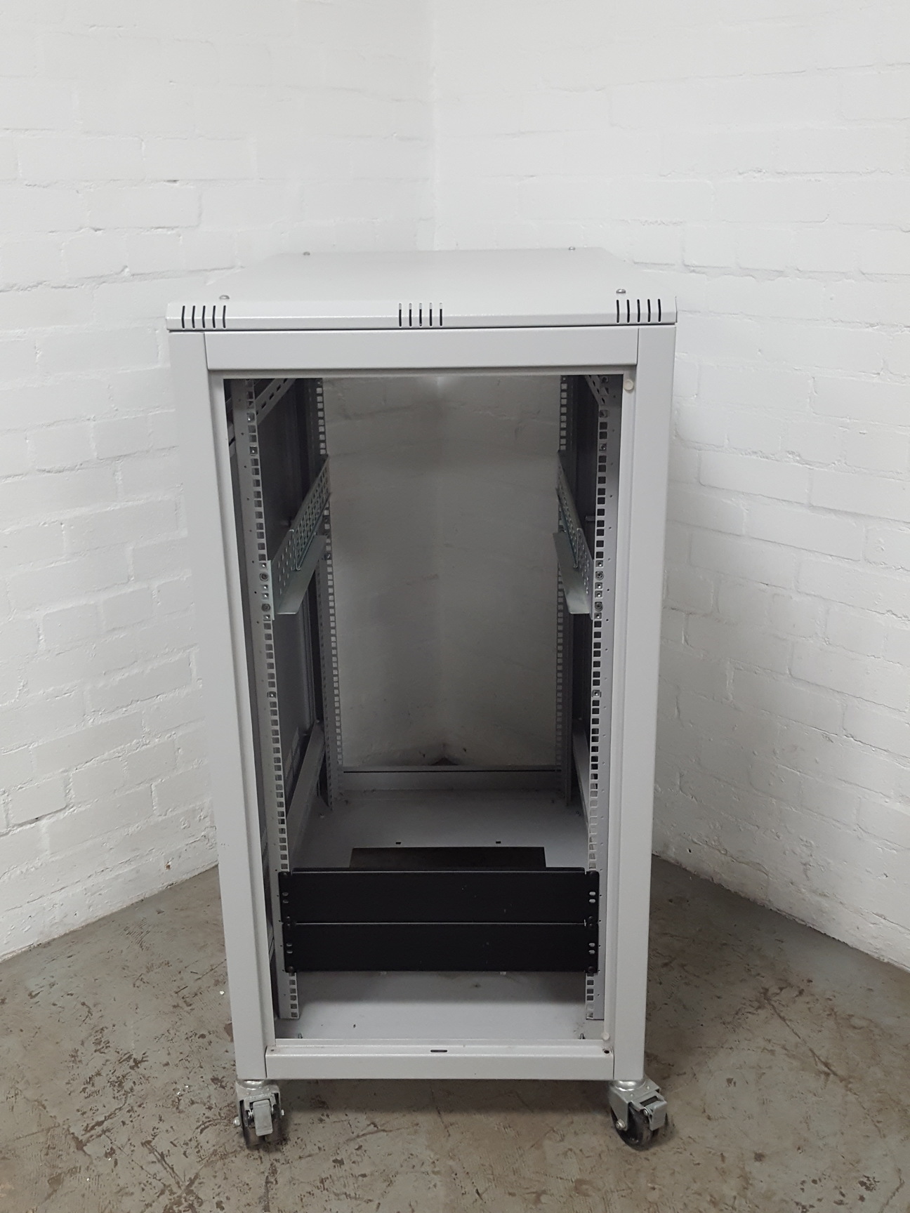 Empty Server Rack IT Equipment Grey 19" Racks