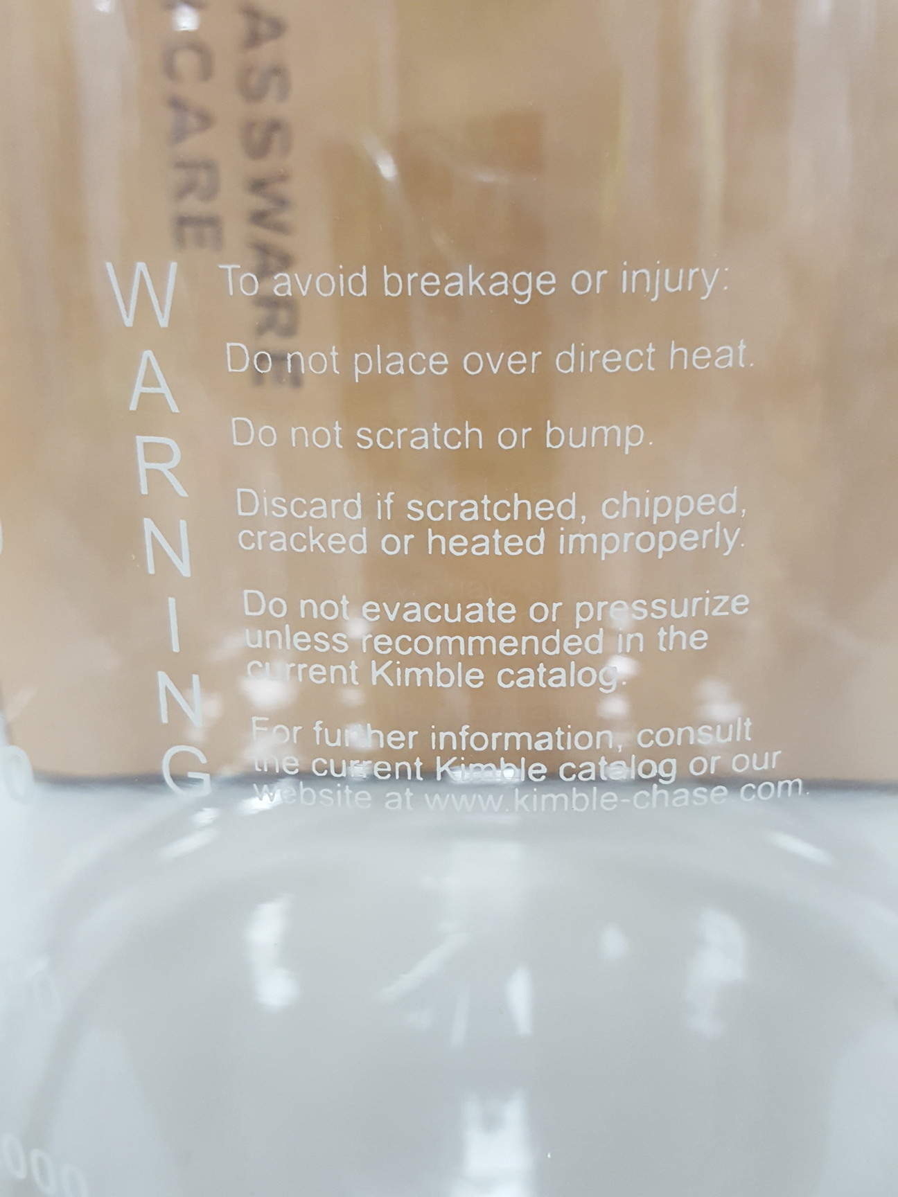 Image of 1x 10000mL 10L Duran Bottle + Lid Kimble Kimax GL45 Lab Glassware Laboratory