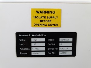 Thumbnail image of DW Scientific - Laboratory  Compact Anaerobic Work Station 