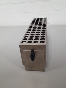 Thumbnail image of Laboratory Stainless Steel Test Tube Holder Rack Lab