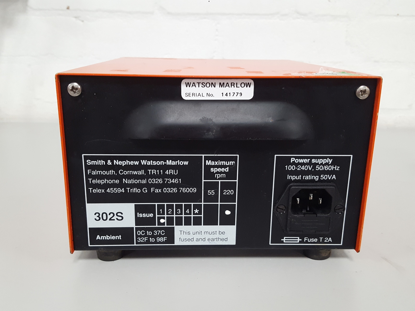 Image of Watson Marlow 302S Peristaltic Pump Lab 