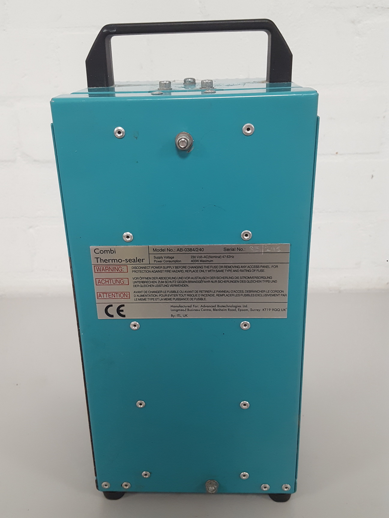 Image of Advanced Biotechnologies AB-0384/240 Combi Thermo-Sealer