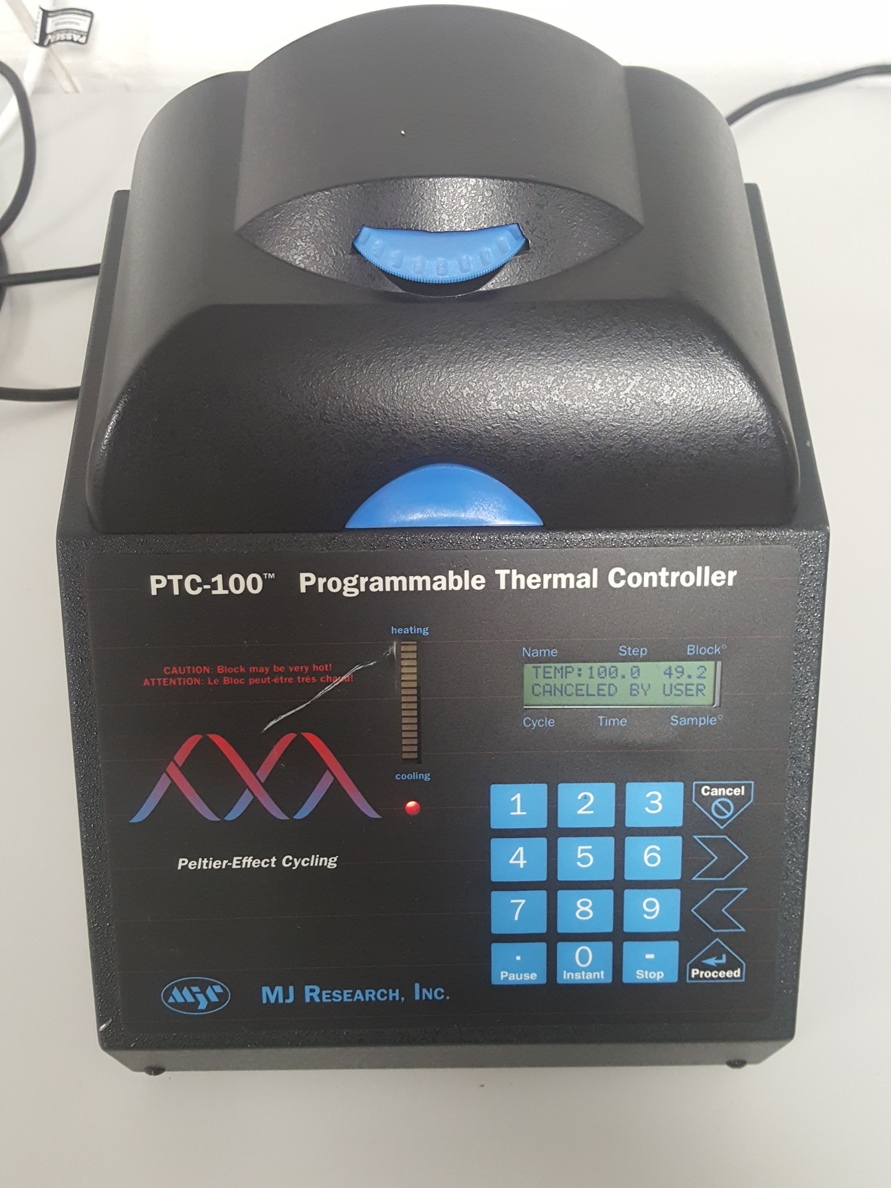 Image of MJ Research PTC-100 Programmable PCR DNA Thermal Cycler Lab