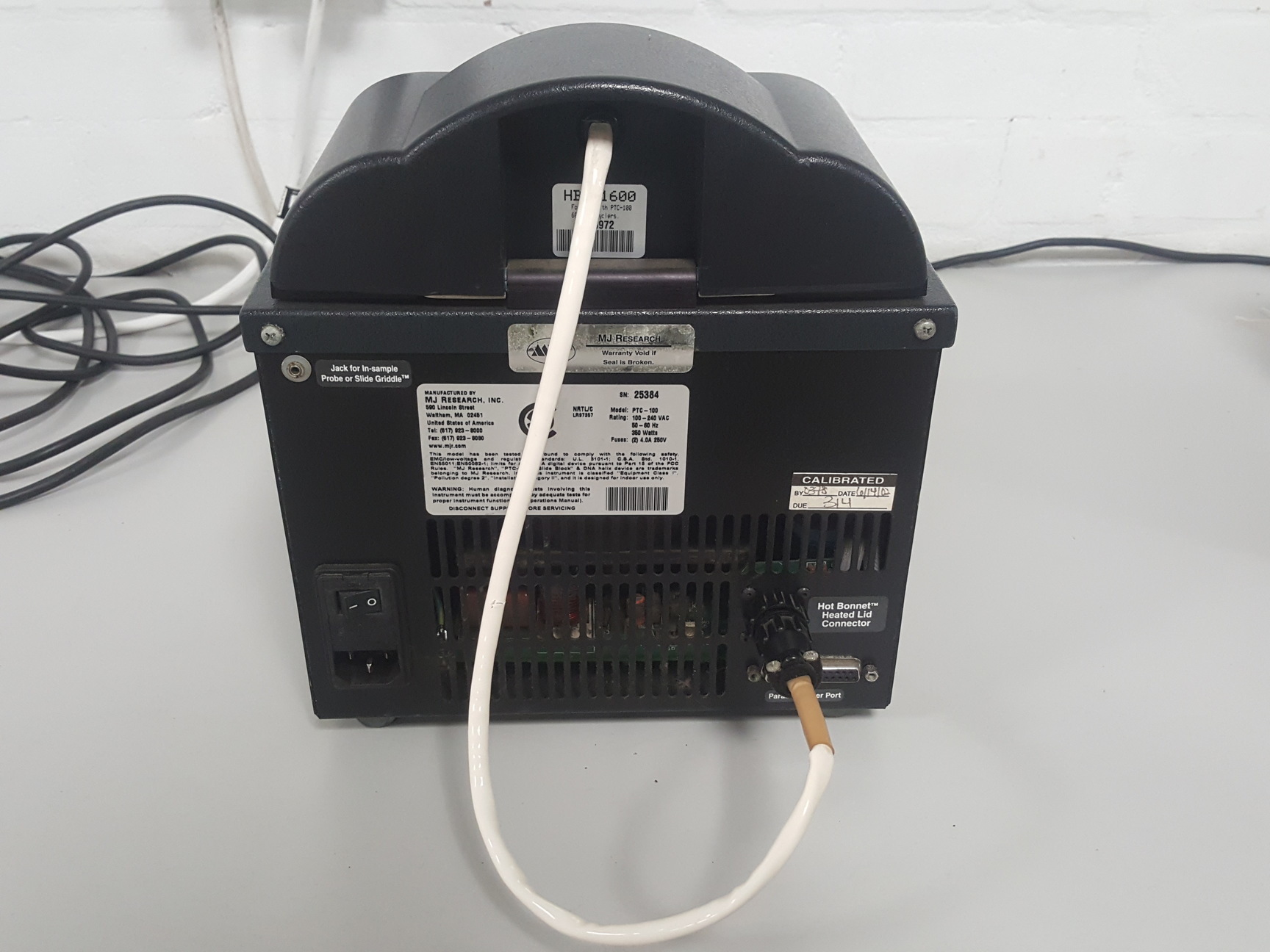 Image of MJ Research PTC-100 Programmable PCR DNA Thermal Cycler Lab